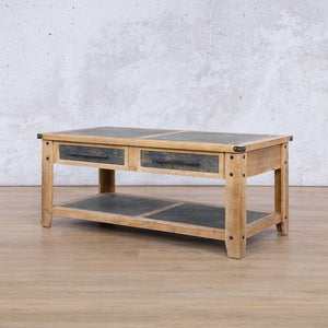 Strummer Wood Coffee Table Coffee Table Leather Gallery 