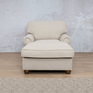 Salisbury Fabric 2 Arm Chaise Fabric Sofa Leather Gallery Pebble WAREHOUSE COLLECTION - PINETOWN OR NORTHRIDING Full Foam