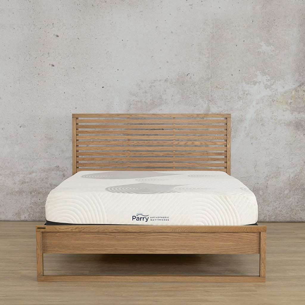 Roscoe Slatted Wood Bed Frame Bedroom Set Leather Gallery ANTIQUE DARK OAK Single Bedroom Set | 92cm 