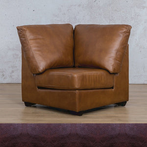 Stanford Leather Corner Leather Gallery Royal Coffee WAREHOUSE COLLECTION - PINETOWN OR NORTHRIDING Full Foam