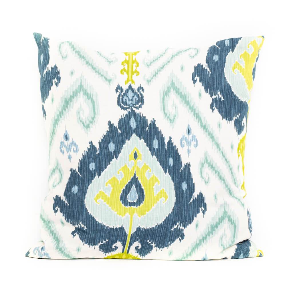 Sambrosa Ikat Cushion Cushion Leather Gallery 