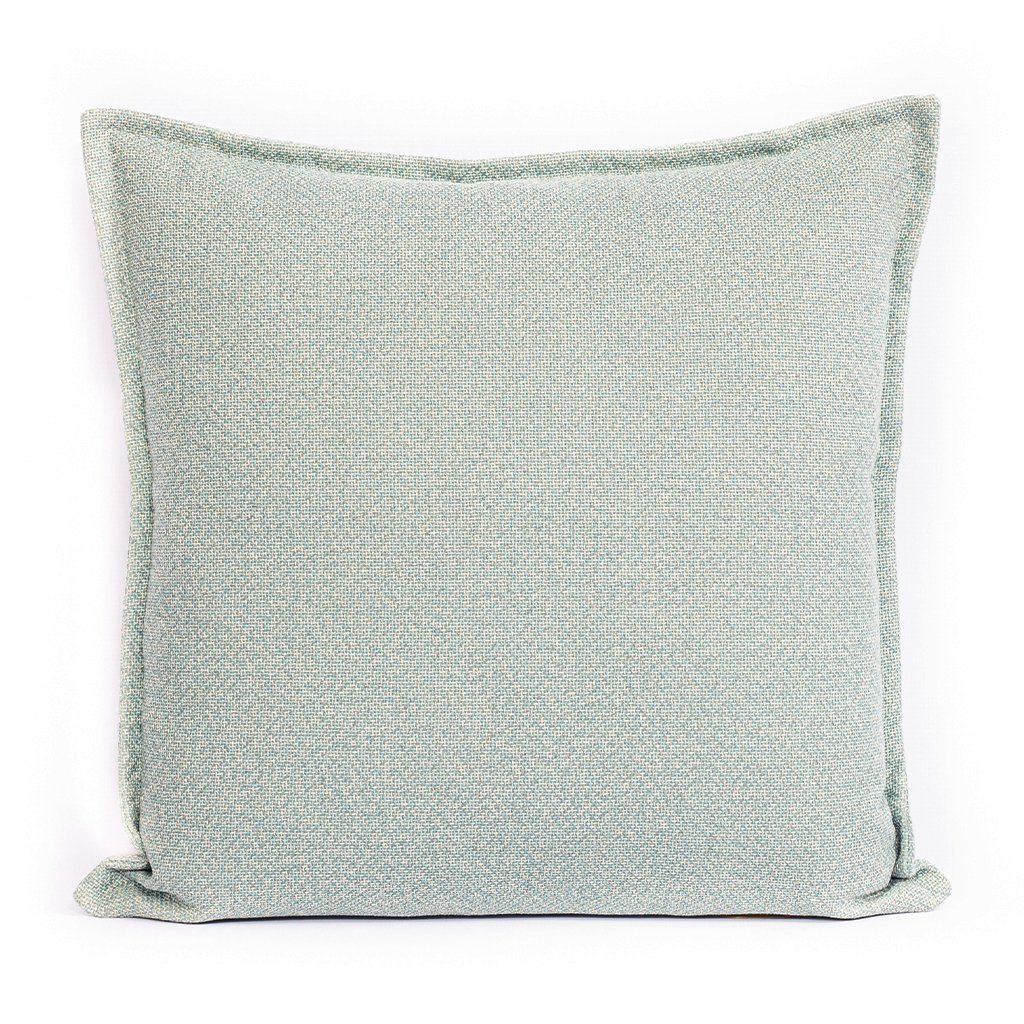 Sky Blue Cushion Cushion Leather Gallery Sky Blue 55 x 55 