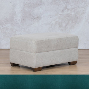 Stanford Fabric Ottoman Fabric Sofa Leather Gallery Turquoise WAREHOUSE COLLECTION - PINETOWN OR NORTHRIDING Full Foam
