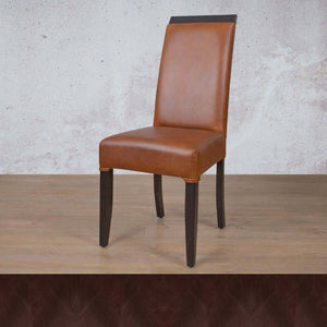 Urban Leather Dark Mahogany Dining Chair Dining Chair Leather Gallery Royal Coffee 