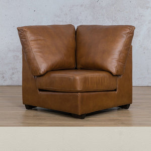 Stanford Leather Corner Leather Gallery Urban White WAREHOUSE COLLECTION - PINETOWN OR NORTHRIDING Full Foam