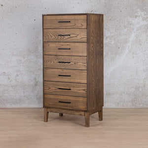 Willow Tall Boy Chest Of Drawer Leather Gallery  | Chest of Drawers | Chest of Drawers For Sale