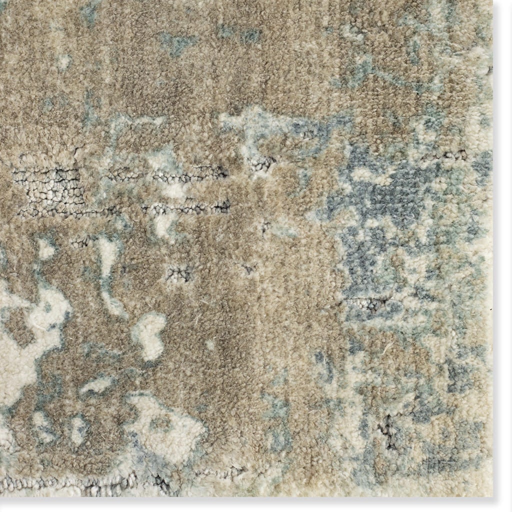 Iman Washed Indigo Rug Carpets Leather Gallery 160 x 230 