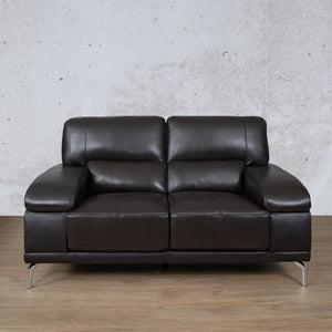 Adaline 2 Leather Sofa Suite Leather Sofa Leather Gallery Choc 