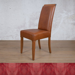Urban Leather Walnut Dining Chair Dining Chair Leather Gallery Royal Ruby 
